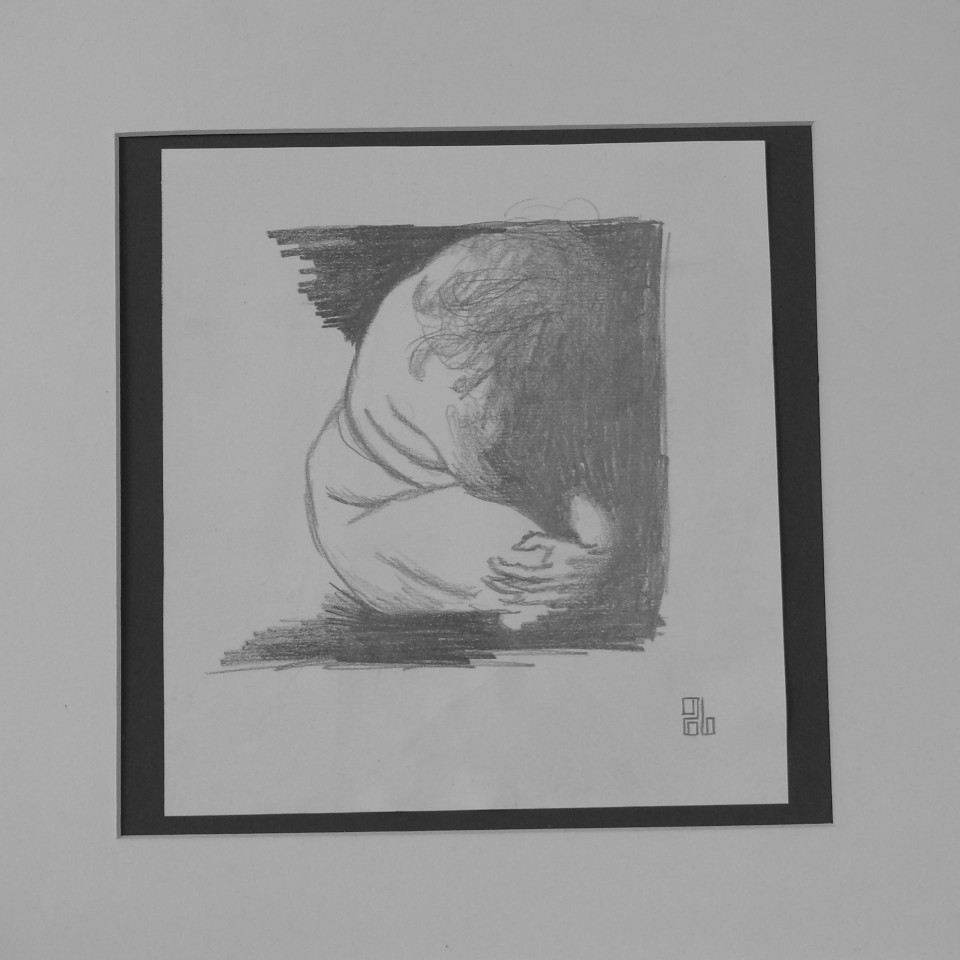 Körperstudie | cm; Bleistift auf Papier