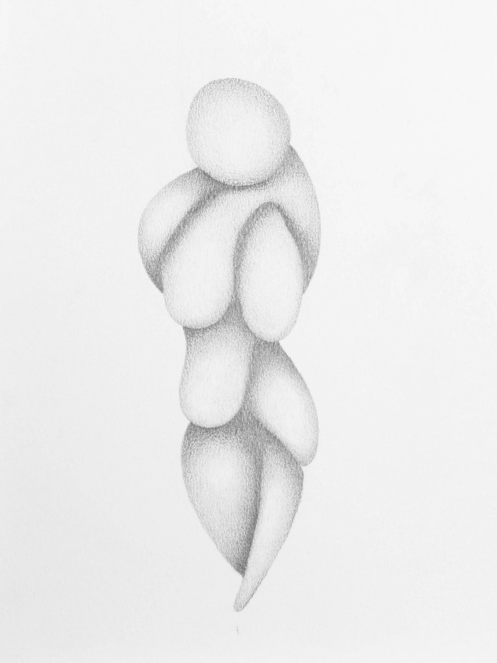 Venus | 21 x 29,5 cm; Bleistift auf Papier